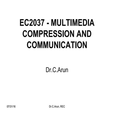 Multimedia Components 
