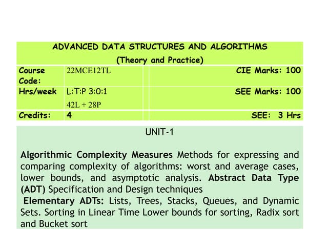 Design and analysis of algorithm ppt ppt | PPT