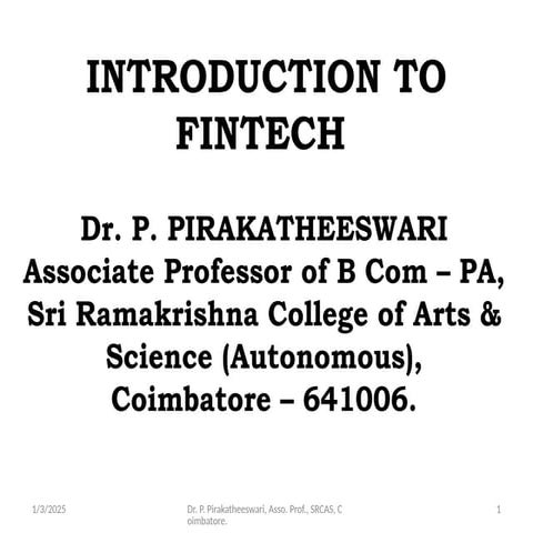 Chapter - 1 - Introduction to Fintech.pptx