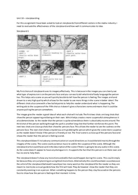 Upload --exploring script formats and conventions. unit 19 | DOCX