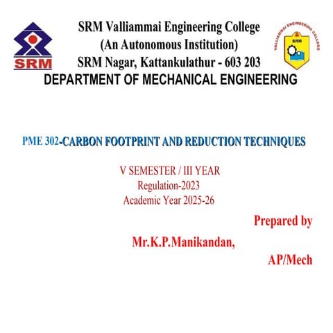 UNIT-1 CARBON FOOT PRINT.pptfuxydudyydxufuu