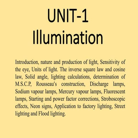 Illumination.ppt