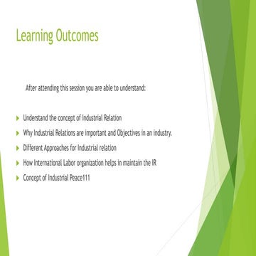 Unit-1 Industrial Relation management ppt project