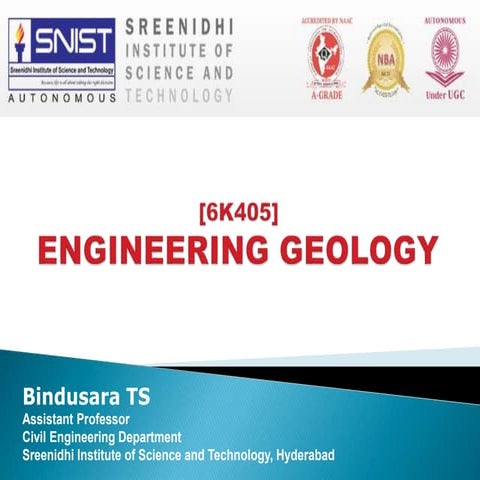 Introduction of Engineering Geology 