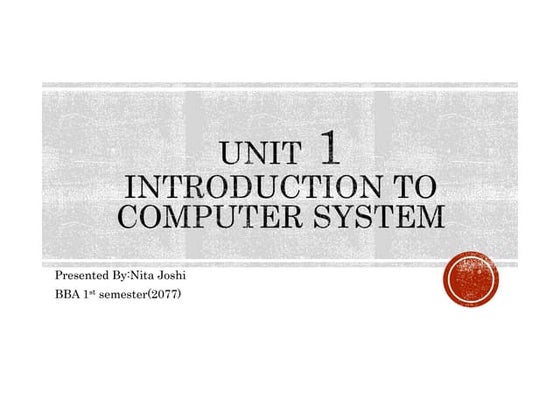 Characteristics of computer.ppt tamoor | PPT