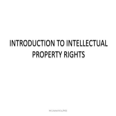 IPR | PPT