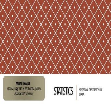 UNIT-1   Introduction to Statistics.pptx