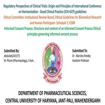Unit-1,  Clinical Research and Pharmacovigilance (MPL 204T) .pdf