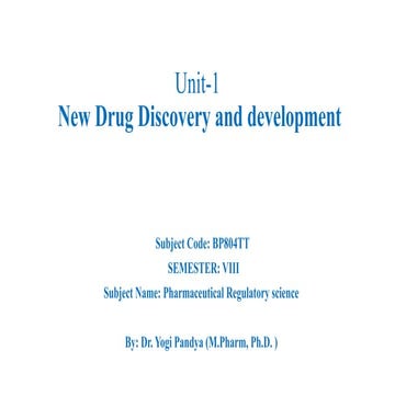 Unit-1 New drug discovery and drug development PPT.pdf