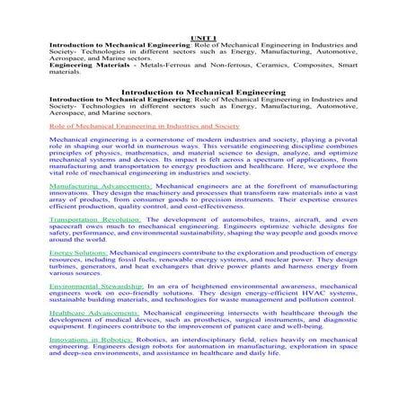 Introduction to Engineering Materials