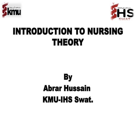 Unit-1 Nursing Theory and Concepts by Abrar Hussain.pptx