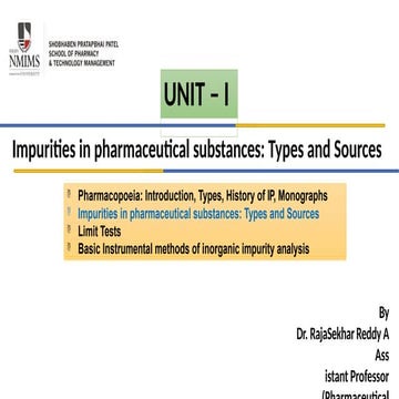 Part-2_Impurities in pharmaceutical substances.pptx