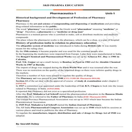 Advanced Biopharmaceutics notes for M.Pharm 2nd semester Unit-1 .pdf ...