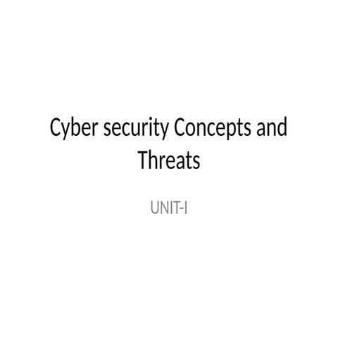 UNIT-1_VSJ Cyber sceurity.pptx Introduction