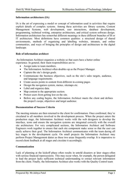 Web engineering notes unit 2