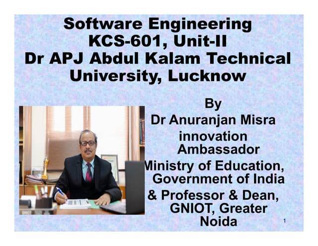 Software Engineering REQUIREMENTS ANALYSIS AND SPECIFICATION | PPT