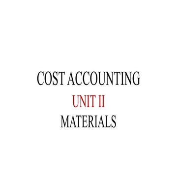 unit-2.power point presentation cost accounting