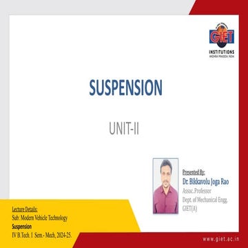 Automobile suspension system and types.pptx