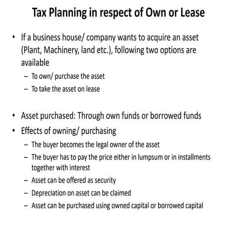 Own or Lease.ppt