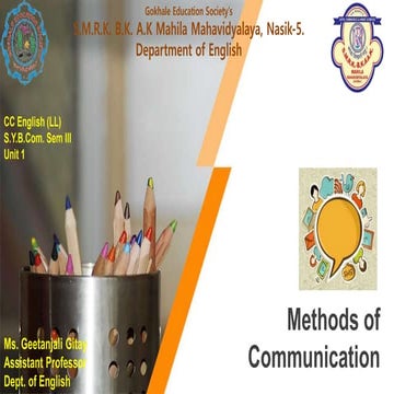 Unit.1.2.methods of communication.verbal