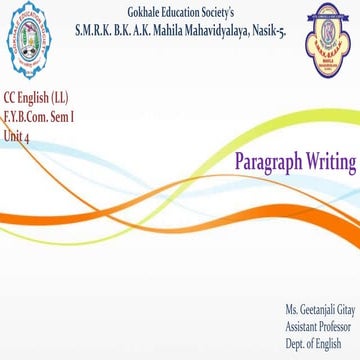 Unit.4.1.paragraph writing