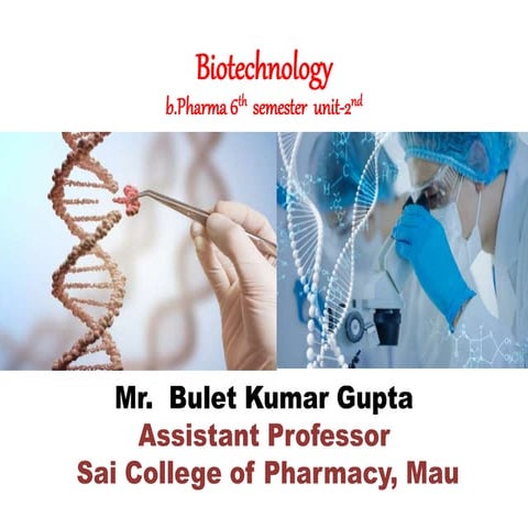unit-2 cloning vector, r-DNA Technology, PCR.pptx