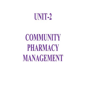 UNIT-2 COMMUNITY PHARMACY MANAGEMENT.pptx.pptx
