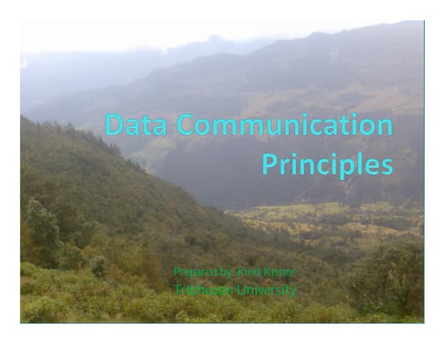 Data Communication Principles