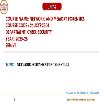 Comprehensive Network Forensics Fundamentals and Packet Analysis ...