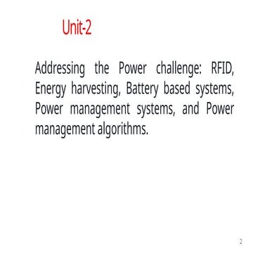 Energy Harvesting challegess solutions sj