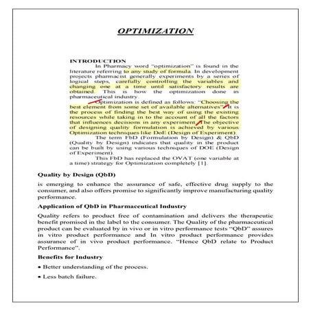 Design of Experiments (DOE) | PPTX