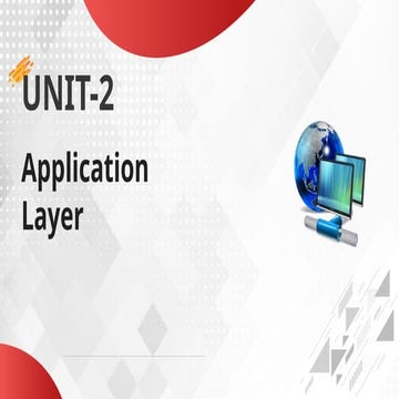 computer networks application layer part 1 | PPTX