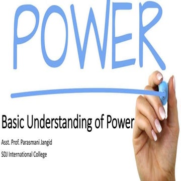 Organizational Power