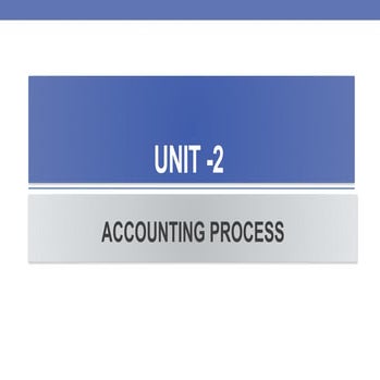 UNIT- 2 PPT.pptx Accounting and finance. | PPTX