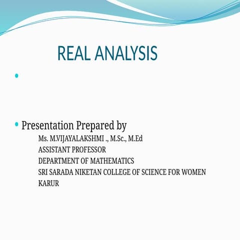 Unit -2 Real Analysis that explain the subspace, interior and closed set