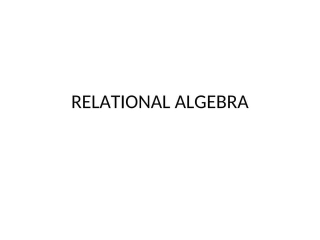 Unit-2 relational algebra ikgtu DBMS.ppt