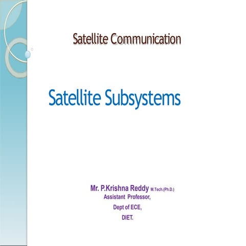 UNIT-2 Satellite sub systems ppt topics.pdf