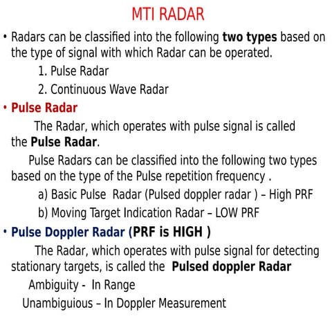 UNIT - 3por it is about radars and it's types and sizes and shapes and colour...