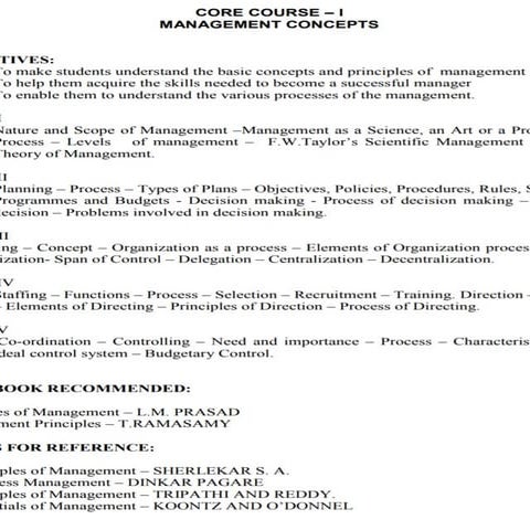 Management Concepts Organization and Its Types