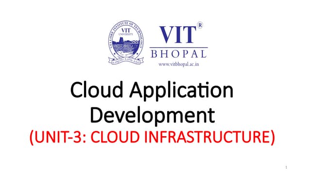 Cloud computing is the delivery of computing services—including servers, stor...
