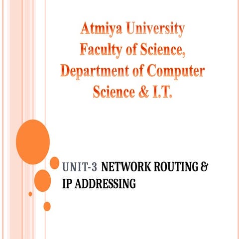 Routing ppt | PPTX