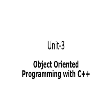 Unit-3 all about oops is c++ 2025 .pdf