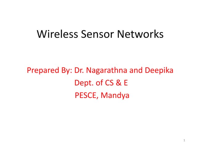 Unit 33-routing protocols for wsn