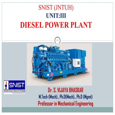Diesel Power Plant