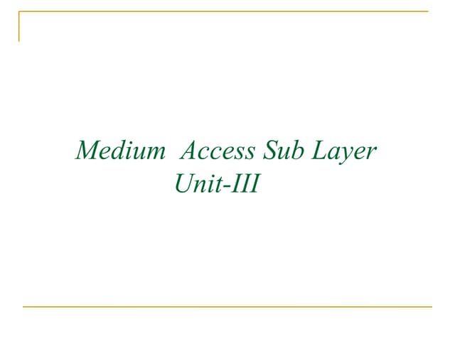 Unit-3 cn computer networks ppt for btech students
