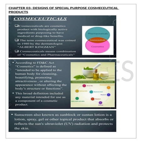 Preparation and formulation of sunscreen | PPTX