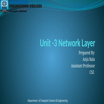 Network Layer-Switching in computer Network