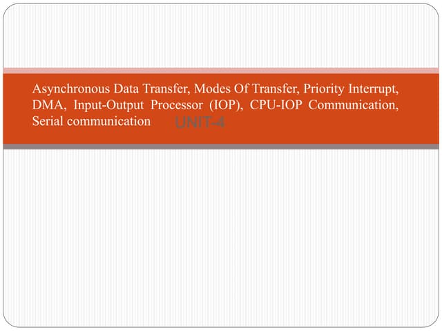 Unit 4-lecte3-io interface