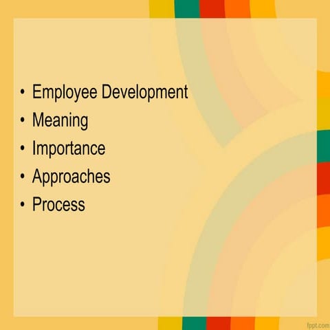 Employee Development