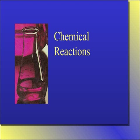 Unit 5 Part 1 - Chemical Change